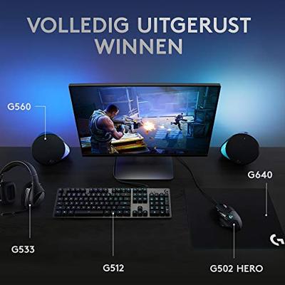 Logitech G512 CARBON LIGHTSYNC RGB Mechanical Gaming Keyboard gaming toetsenbord - thumbnail