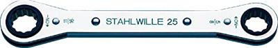 Stahlwille 41562428 25AN 3/8 X 7/16 RATSCHENRINGSCHLUESSEL Dubbele ringsleutelratelset Sleutelbreedte (inch) 3/8 - 7/16