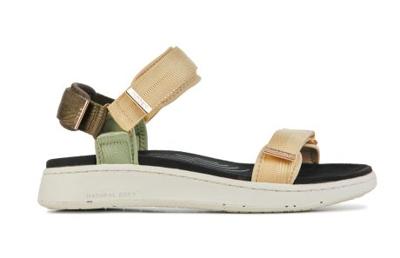 Woden Dames Sandalen in Stof (Beige) Woden Dames Sandalen in Stof (Beige)