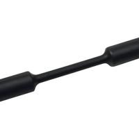 HellermannTyton 319-07600 Krimpkous zonder lijm Zwart 76.20 mm 38.10 mm Krimpverhouding:2:1 1 m - thumbnail