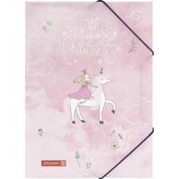 Brunnen Elastomap Unicorn Princess Meisjes A4 Papier Roze - thumbnail