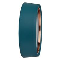 TFA Dostmann 60.3547.20 Wandklok Zendergestuurd 22.3 cm x 7 cm Petrol, Groen - thumbnail