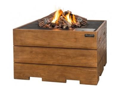 Happy Cocooning | Terrashaard Vierkant | Teakhout Antraciet