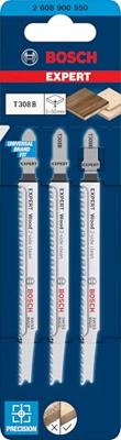 Bosch Accessoires Expert 'Wood 2-side clean' T 308 B decoupeerzaagblad 3-delig - 1 stuk(s) - 2608900550 Bosch Accessoires Expert 'Wood 2-side clean' T 308 B decoupeerzaagblad 3-delig - 1 stuk(s) - 2608900550
