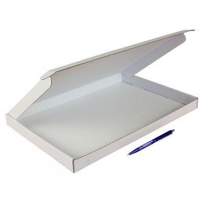 Brievenbusdoosjes 346 x 255 x 28 mm (a4+ formaat) wit | 50 stuks