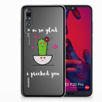 Huawei P20 Pro Telefoonhoesje met Naam Cactus Glad - thumbnail