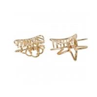 Creativ Company Haarspeldjes, l: 44 mm, b: 36 mm, verguld, 2 stuk/ 1 doos - thumbnail