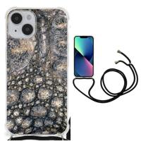 iPhone 14 Case Anti-shock Krokodillenprint - thumbnail