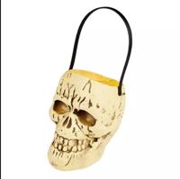 Doodshoofd emmer 17x15 cm Halloween Boland Timstor - Timstor - thumbnail