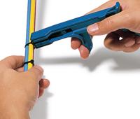 HellermannTyton MK21 Kabelbindtang Blauw, Zwart - thumbnail