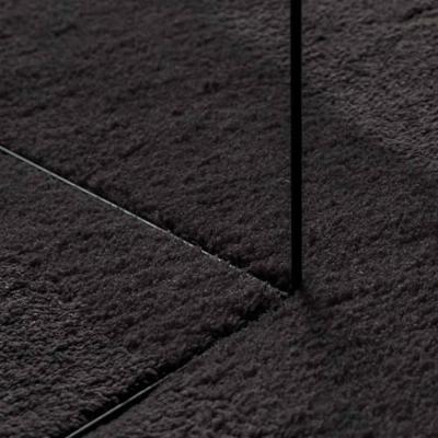 Tapijt HUARTE Zwart 120 x 170 cm Polyester