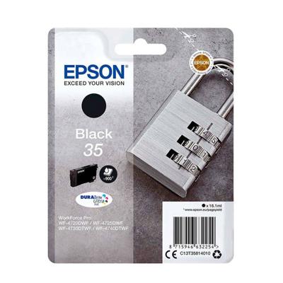 Epson C13T35814020 16.1ml Zwart inktcartridge