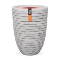 Capi bloempot nature row elegant laag 36x47 cm ivoorkleurig krwi782 - thumbnail