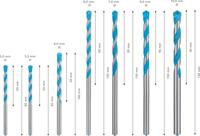Bosch Accessories EXPERT CYL-9 MultiConstruction 2608900648 Multifunctionele boorset 7-delig 5.5 mm, 5 mm, 6 mm, 6 mm, 7 mm, 8 mm, 10 mm Cilinderschacht 7 - thumbnail