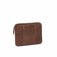 Chesterfield Ray lederen laptop sleeve hoes 13 inch cognac - thumbnail