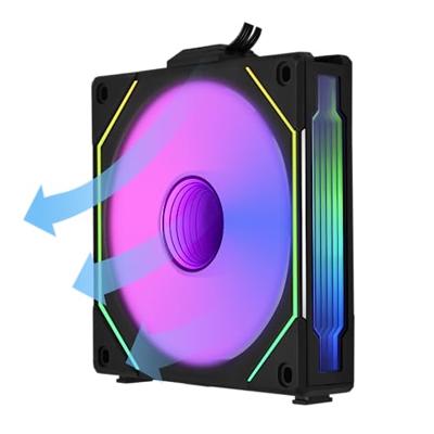 Lian Li UNI FAN SL-INF 120, 1-pack, Black, ARGB Reverse Blade PWM Lian Li UNI FAN SL-INF 120, 1-pack, Black, ARGB Reverse Blade PWM