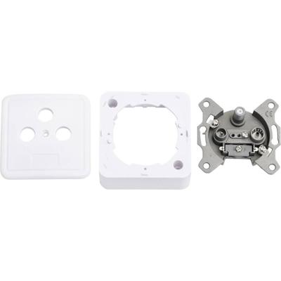 LogiLink CA1003 antenne-stopcontact wit