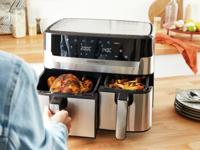 Tefal Dual Easy Fry & Grill EY905D - Heteluchtfriteuse XXL - RVS - thumbnail