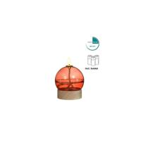 Ideas 4 Seasons Led olielamp mahonie timer ø10xh13,5cm - thumbnail