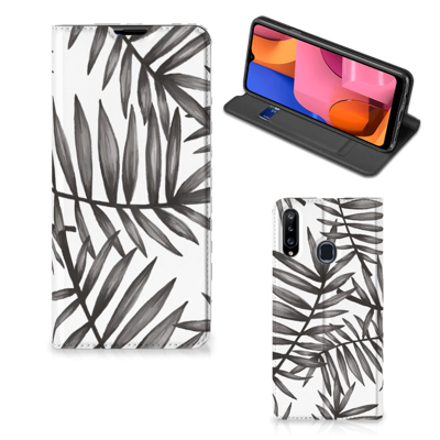 Samsung Galaxy A20s Smart Cover Leaves Grey Samsung Galaxy A20s Smart Cover Leaves Grey