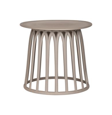 WOOOD Outdoor Bijzettafel 'Boy' 50cm, kleur Taupe