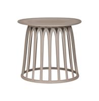 WOOOD Outdoor Bijzettafel 'Boy' 50cm, kleur Taupe - thumbnail