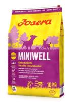 JOSERA Miniwell Hondenvoer voor kleine rassen, 1 x 10 kg, extra verdraagbaar recept met gevogelte, super premium droogvoer voor volwassen honden, 1 stuk verpakt - thumbnail