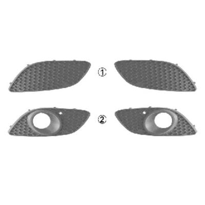 BUMPERGRILL ONDER LINKS 2/08+ met MISTLICHTGAT 3796593