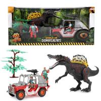World Of Dinosaurs speelset jeep met dino - thumbnail