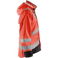 Blåkläder Regenjas High-Vis LEVEL 2 43022003 | High-Vis Rood/Zwart | Maat L - 7330509570678 - thumbnail