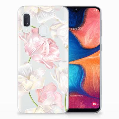 Samsung Galaxy A20e | TPU Case | Lovely Flowers