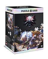 The Witcher Puzzle - Geralt & Triss (1000 pieces) - thumbnail