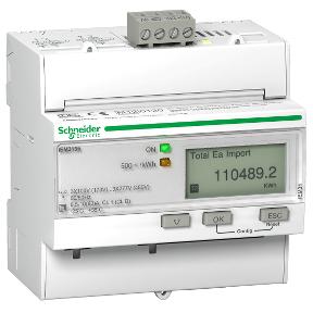 Schneider Electric A9MEM3155 Digitale kWh-meter Digitaal 63 A Conform MID: Ja 1 stuk(s)