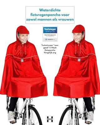 HOCK regenponcho "rain stop" poncho rain stop xl red