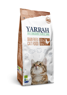 Yarrah: Volwassen Catfood - Kip 2,4Kg