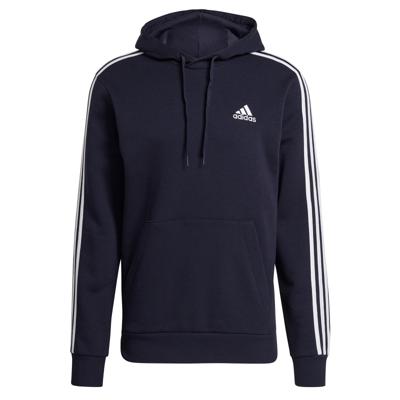 adidas Adidas essentials 3-stripes fleece trui blauw heren heren adidas Adidas essentials 3-stripes fleece trui blauw heren heren