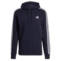 adidas Adidas essentials 3-stripes fleece trui blauw heren heren - thumbnail