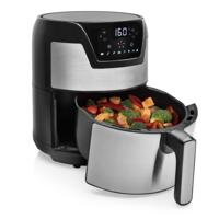 Princess 01.182026.01.001 Airfryer 4.5 l 1500 W Oververhittingsbeveiliging, Timerfunctie, Met display Zwart/zilver - thumbnail