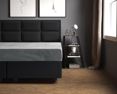 Sleeptime Velvet Hoeslaken Grijs 140 x 200 cm