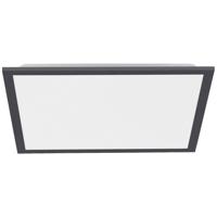 Paul Neuhaus Plafondlamp Flat 46 x 46 cm zwart - thumbnail