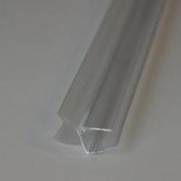 Wiesbaden rubberen waterkering 200 x 0,8 cm transparant - thumbnail