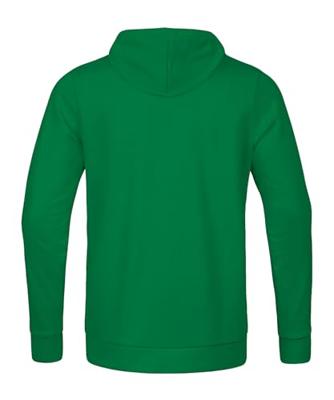 JAKO 6865 Jas Met Kap Base - Sportgroen - M