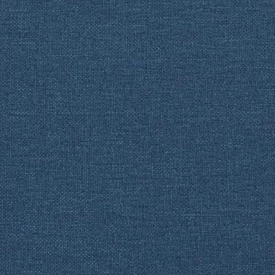 Eetkamerstoelen 2 st stof blauw