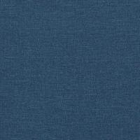 Eetkamerstoelen 2 st stof blauw - thumbnail