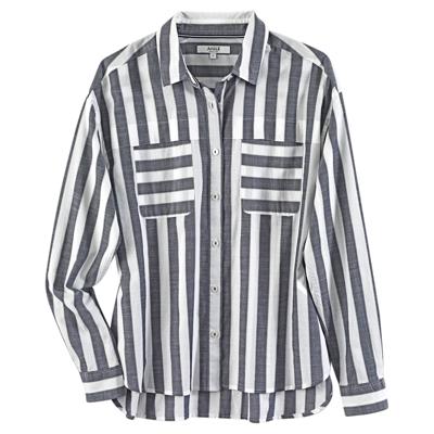 Aigle Dames blouse Eloar, marine aigle st, Maat: XS Aigle Dames blouse Eloar, marine aigle st, Maat: XS