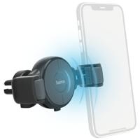 Hama Wireless Car Charger FC-10 Flex-Set, 10 W Oplader Grijs - thumbnail