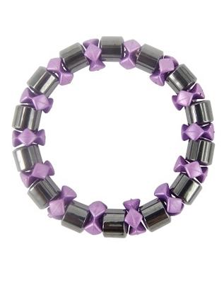 Edelsteen Armband Hematiet Paars Magnetisch Edelsteen Armband Hematiet Paars Magnetisch