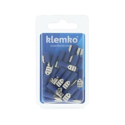 Blister verpakte Geïsoleerde Vlakstekerhuls 4,8x0,8mm voor 1