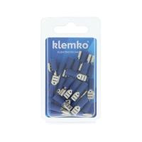 Blister verpakte Geïsoleerde Vlakstekerhuls 4,8x0,8mm voor 1 - thumbnail