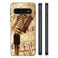 Samsung Galaxy S10 Grip Case Bladmuziek - thumbnail